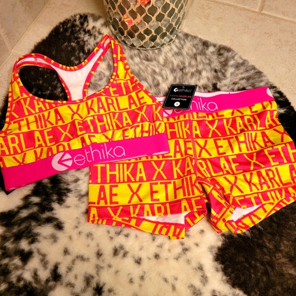 ethika Intimates & Sleepwear Ethika Sports Bra Matching Boy Shorts